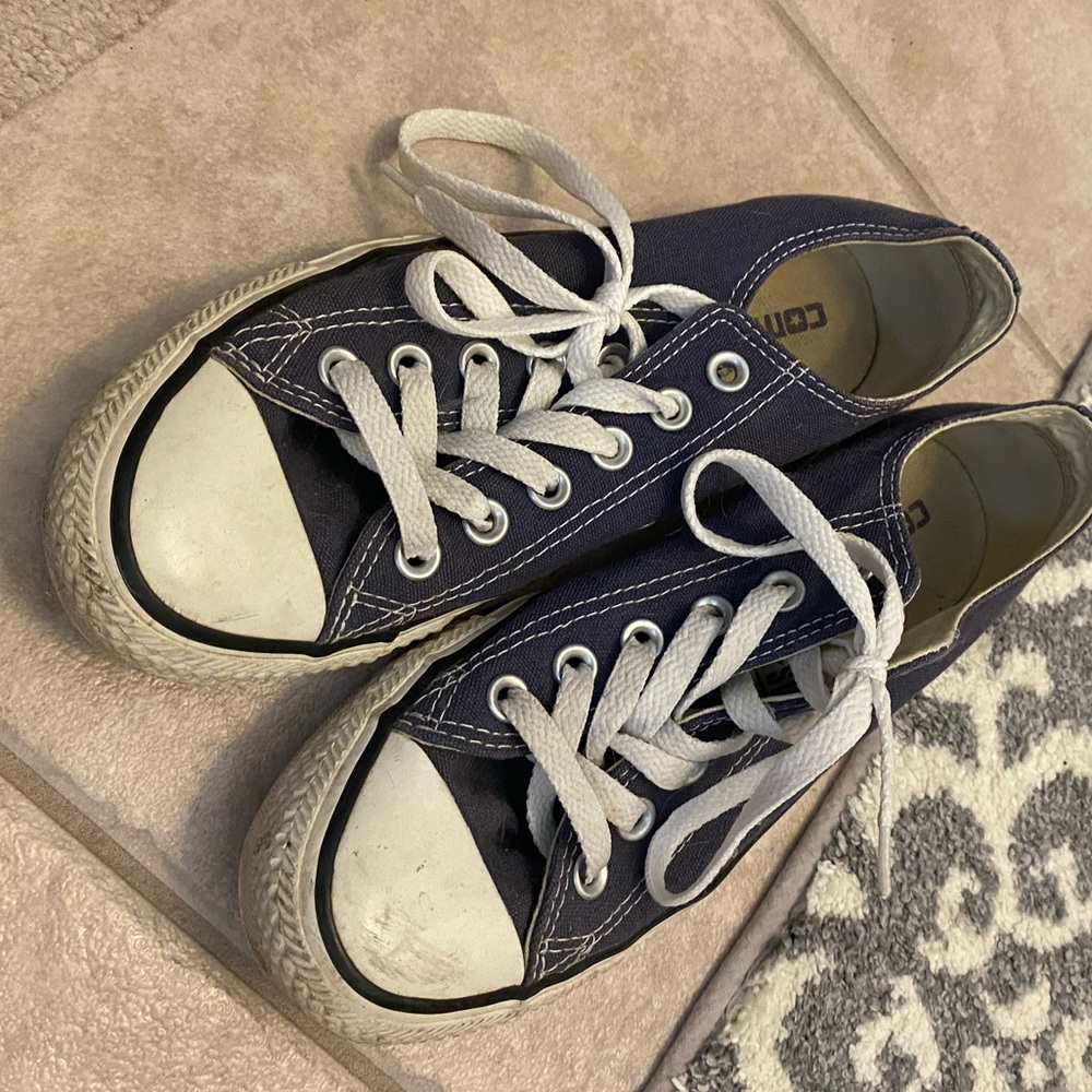 Navy Converse Sneakers